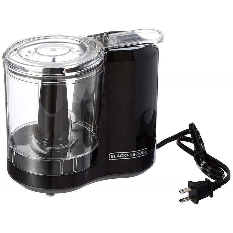 Black Decker 3 Cup One Touch Electric Chopper with Lid Reviews